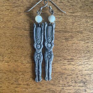 Sterling Silver Goddess Earings